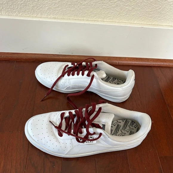 Puma G Vilas L2 Sneakers Size 8.5 White Leather RARE. - Picture 5 of 10